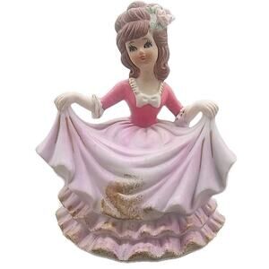 Sankyo Music Box Lady in a Pink Ball Gown [117]